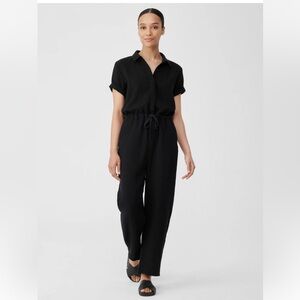 Eileen Fisher Organic Cotton Gauze Jumpsuit